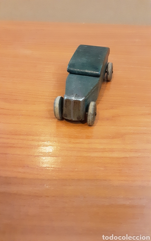 Casas de mu&ntilde;ecas: Coche madera 8,5x3,5x3 cm. - Foto 1