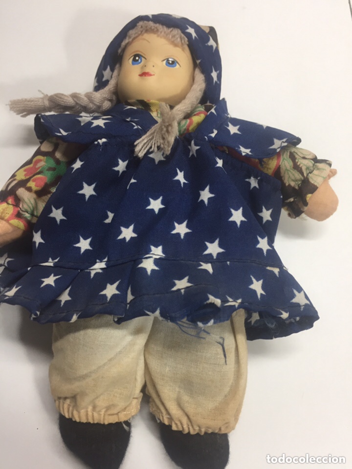 Casas de mu&ntilde;ecas: Mu&ntilde;eca de trapo y porcelana - Foto 4