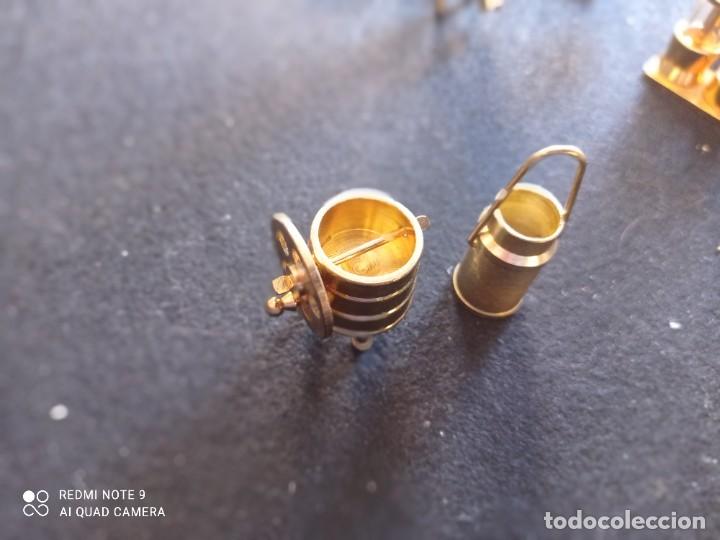 Casas de mu&ntilde;ecas: LOTE DE DOCE OBJETOS PARA CASA DE MU&Ntilde;ECAS - Foto 4