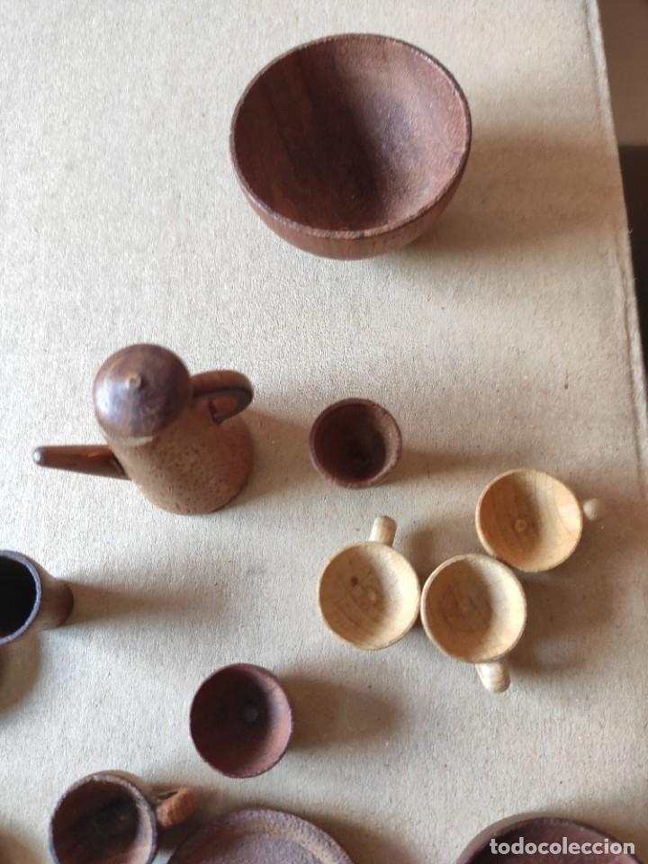 Casas de mu&ntilde;ecas: Menaje madera ,casa mu&ntilde;ecas - Foto 2