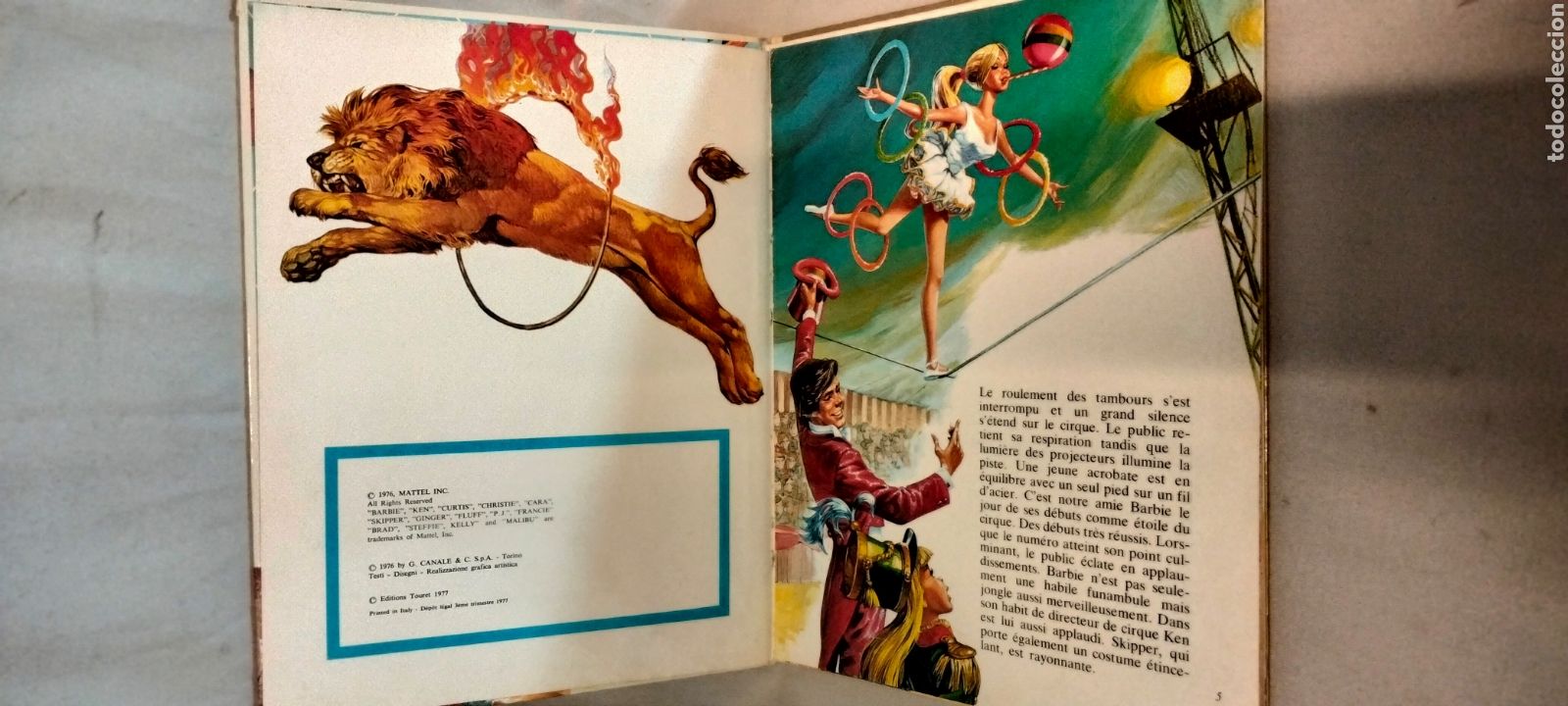 Casas de mu&ntilde;ecas: Cuento Barbie AU CIRQUE - Foto 4