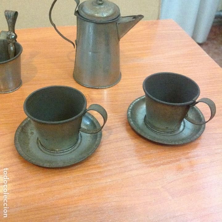 Casas de mu&ntilde;ecas: Juego completo de 4 servicios de cafe - Foto 3