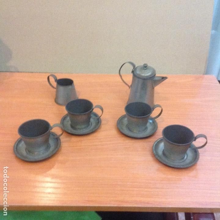 Casas de mu&ntilde;ecas: Juego completo de 4 servicios de cafe - Foto 4