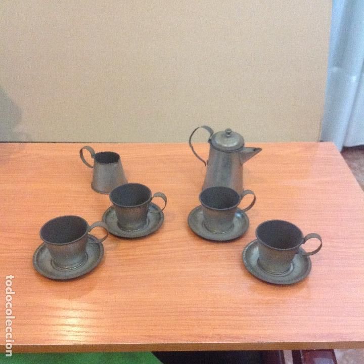 Casas de mu&ntilde;ecas: Juego completo de 4 servicios de cafe - Foto 5