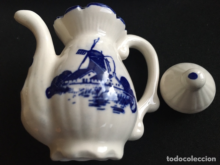 Casas de mu&ntilde;ecas: Juego de t&eacute; o caf&eacute; en miniatura - Foto 4