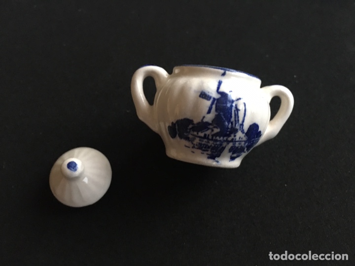 Casas de mu&ntilde;ecas: Juego de t&eacute; o caf&eacute; en miniatura - Foto 6