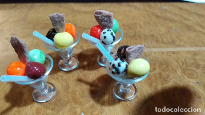 Casas de mu&ntilde;ecas: Copa de helado Escala 1:6 - Foto 1