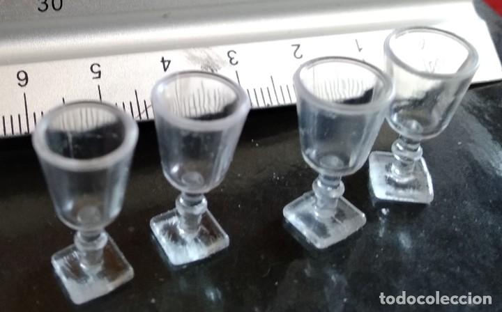 Casas de mu&ntilde;ecas: copas vino escala 1:12 - Foto 2
