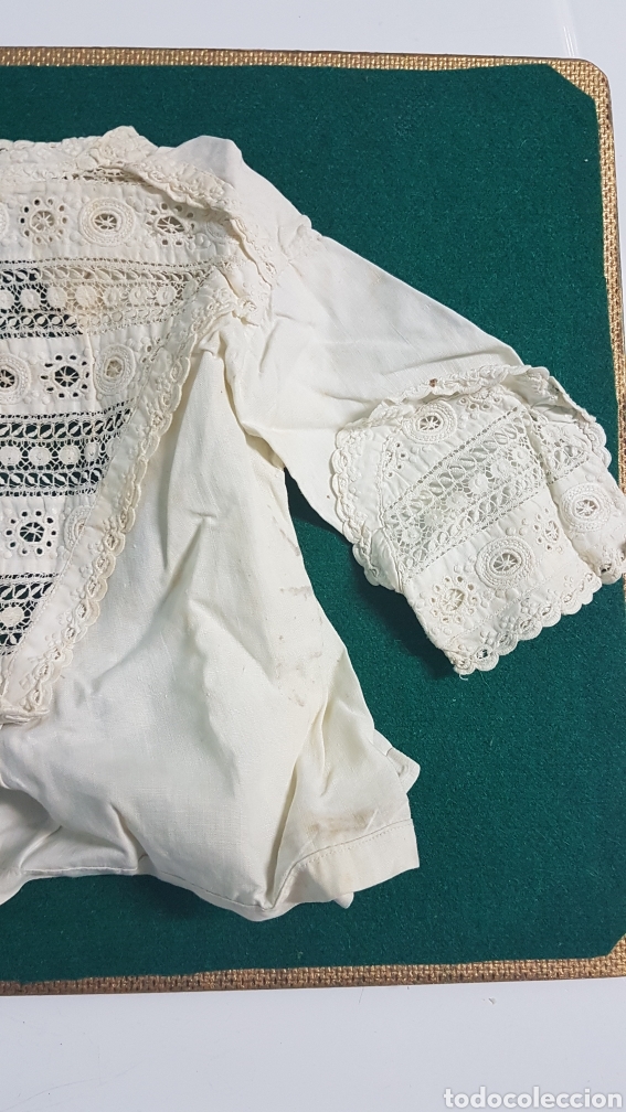Casas de mu&ntilde;ecas: ROPA DE MU&Ntilde;ECA O DE BEBE ANTIGUA. - Foto 4