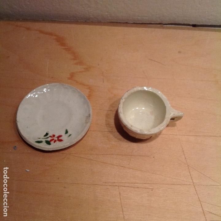 Casas de mu&ntilde;ecas: Juego cafe de loza - Foto 2