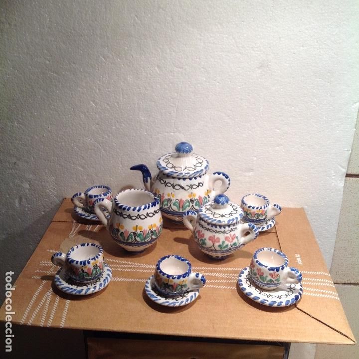 Casas de mu&ntilde;ecas: Juego de caf&eacute; de porcelana - Foto 1