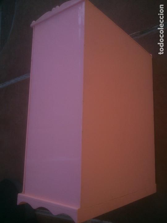 Casas de mu&ntilde;ecas: ARMARIO DE BARRIGUITAS COLOR ROSA - Foto 3