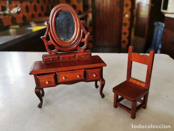 antigua silla de tocador - Compra venta en todocoleccion