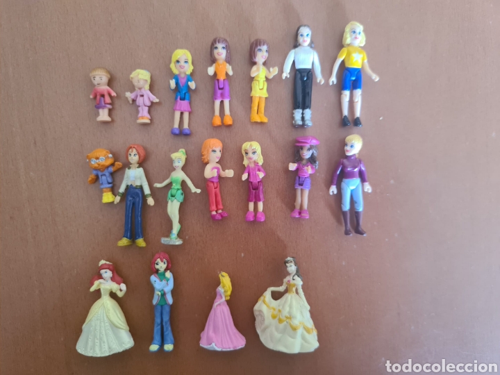 Casas de mu&ntilde;ecas: Polly pocket lote figurillas - Foto 1