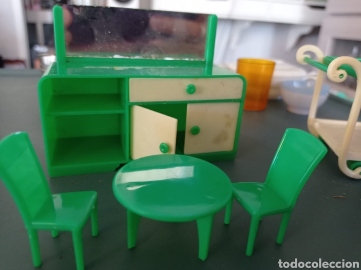Casas de mu&ntilde;ecas: Antiguos muebles de casa de mu&ntilde;ecas - Foto 2
