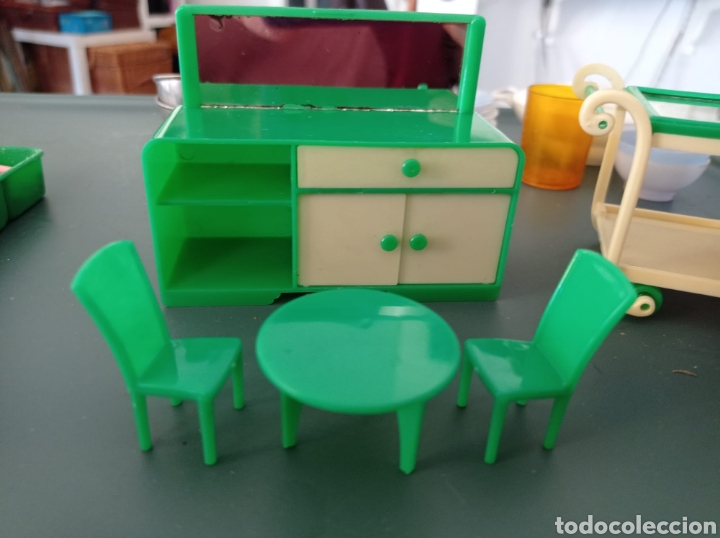 Casas de mu&ntilde;ecas: Antiguos muebles de casa de mu&ntilde;ecas - Foto 4