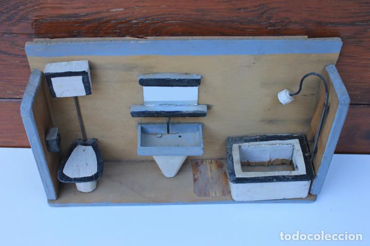 Casas de mu&ntilde;ecas: CUARTO DE BA&Ntilde;O CASA DE MU&Ntilde;ECAS. - Foto 3