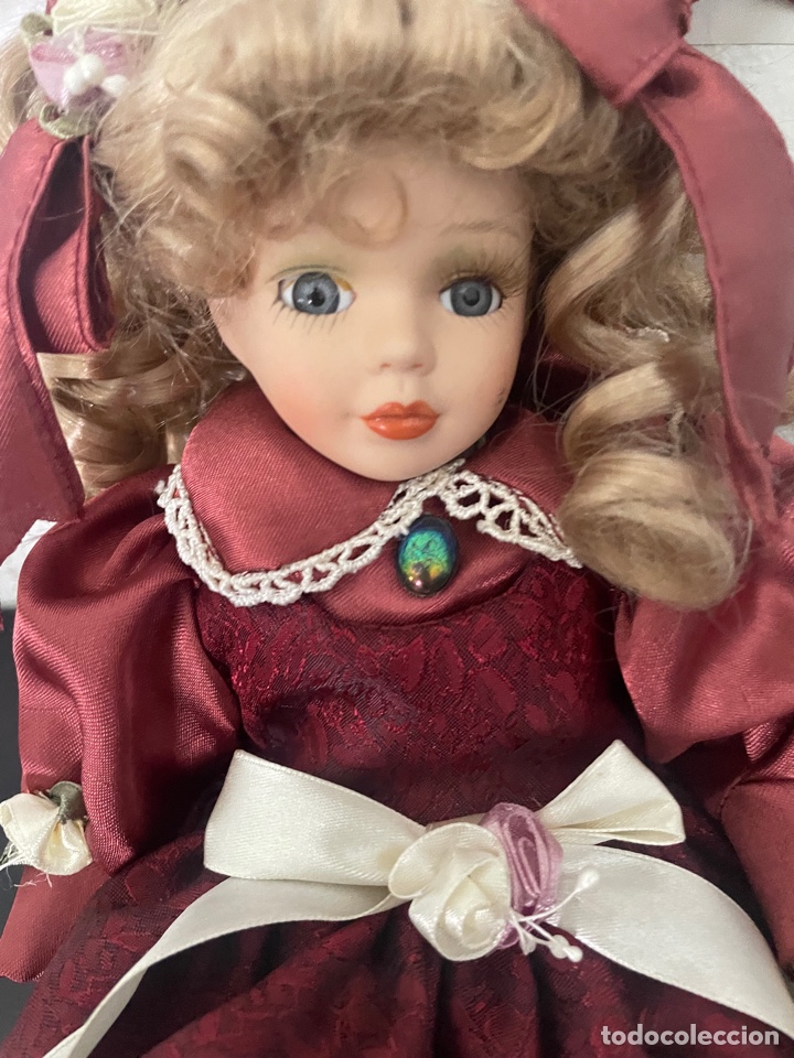 Casas de mu&ntilde;ecas: ANTIGUA MU&Ntilde;ECA DE PORCELANA - Foto 2