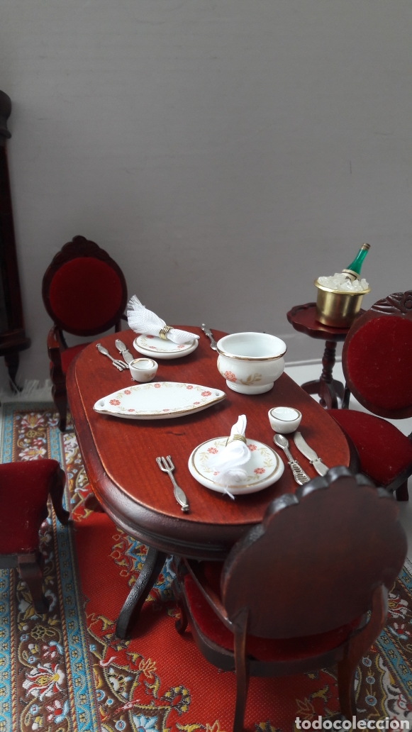 Casas de mu&ntilde;ecas: Comedor para casa de mu&ntilde;ecas - Foto 2