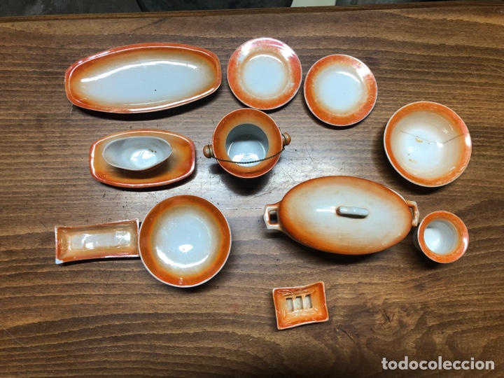 Casas de mu&ntilde;ecas: JUEGO DE PORCELANA DE MU&Ntilde;ECAS - Foto 1