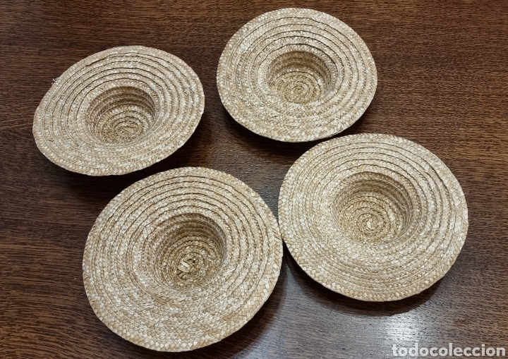 Casas de mu&ntilde;ecas: 4 sombreros de paja para mu&ntilde;eca - Foto 2