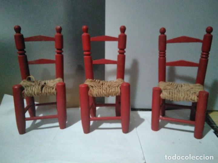 Casas de mu&ntilde;ecas: Comedor de madera para casa de mu&ntilde;ecas - Foto 2