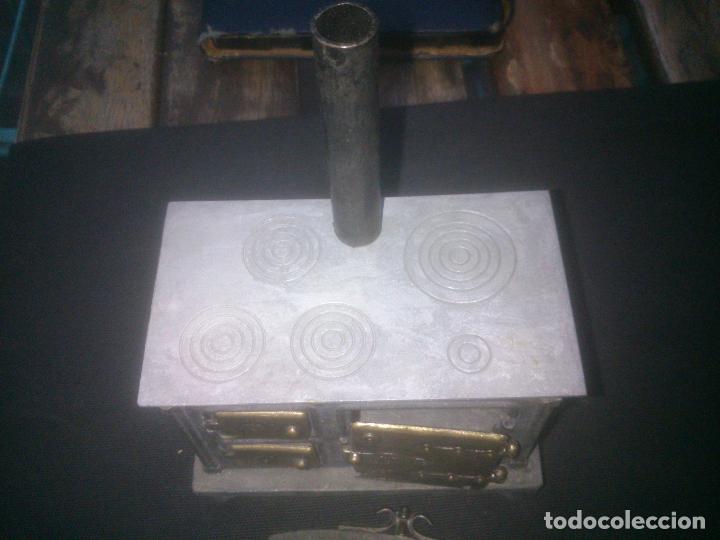 Casas de mu&ntilde;ecas: ESTUFA COCINA EN METAL - Foto 3