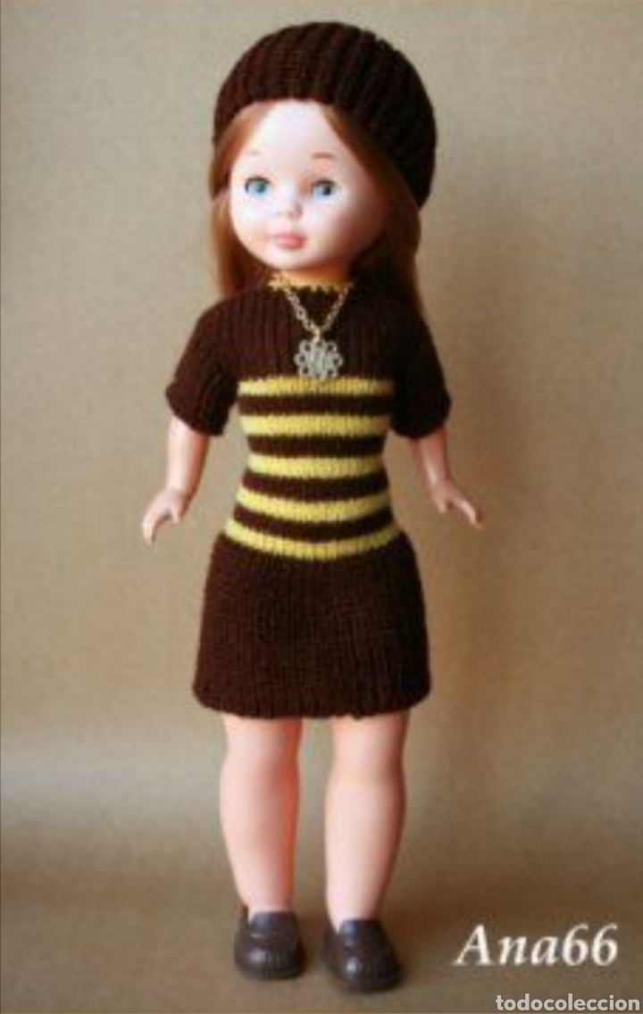 Casas de mu&ntilde;ecas: Nancy vestido de invierno - Foto 3