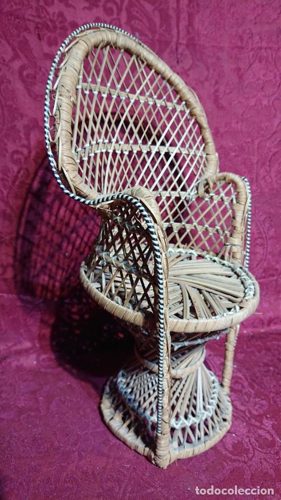 Casas de mu&ntilde;ecas: SILLON EMMANUELLE COMPLEMENTO PARA MU&Ntilde;ECA 42 CM ALTO - Foto 2