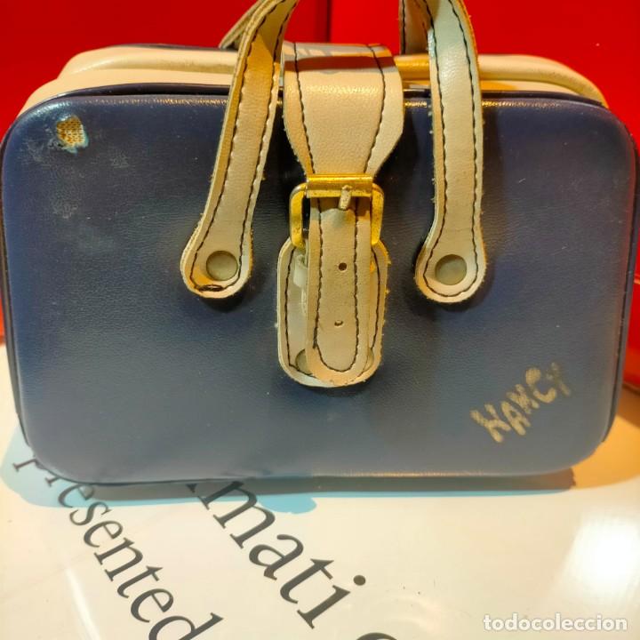 Casas de mu&ntilde;ecas: Bolso de la mu&ntilde;eca Nancy A&ntilde;os 70 - Foto 1