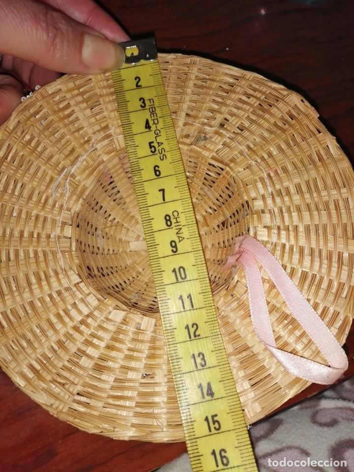 Casas de mu&ntilde;ecas: Sombrero de mimbre - Foto 3