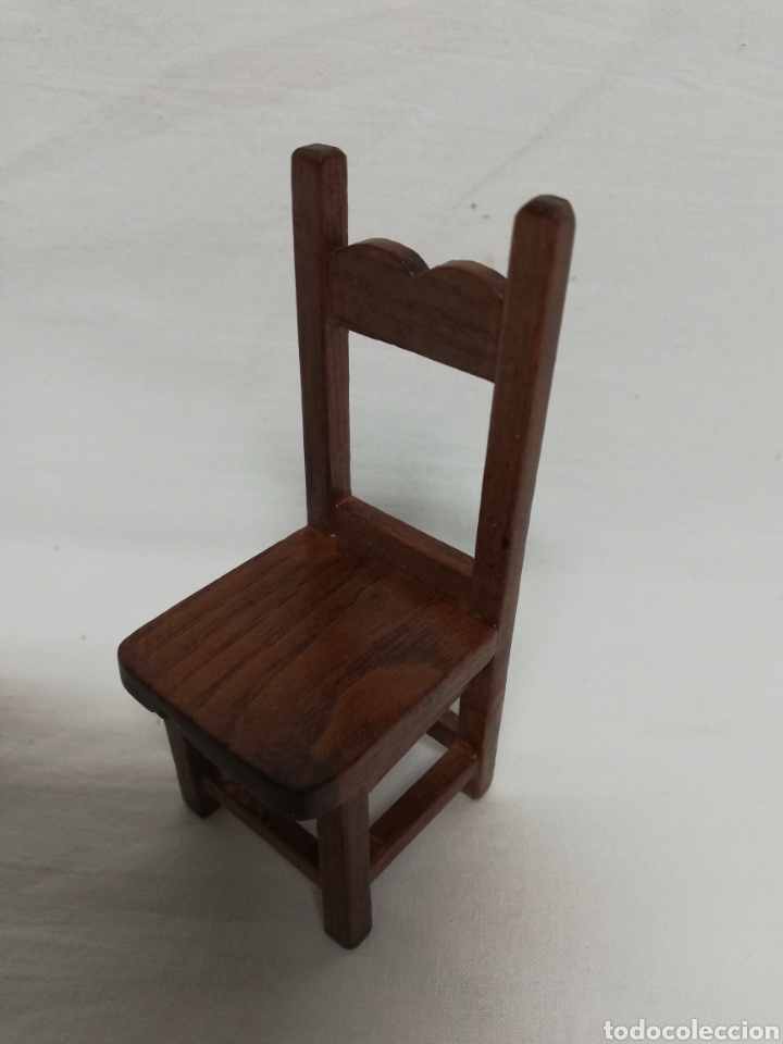 Casas de mu&ntilde;ecas: SILLA PARA CASA DE MU&Ntilde;ECAS. ESTILO RUSTICO. - Foto 4