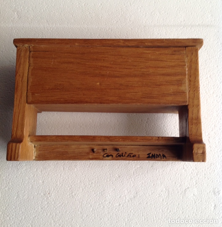 Casas de mu&ntilde;ecas: PIANO MADERA EN MINIATURA - Foto 14