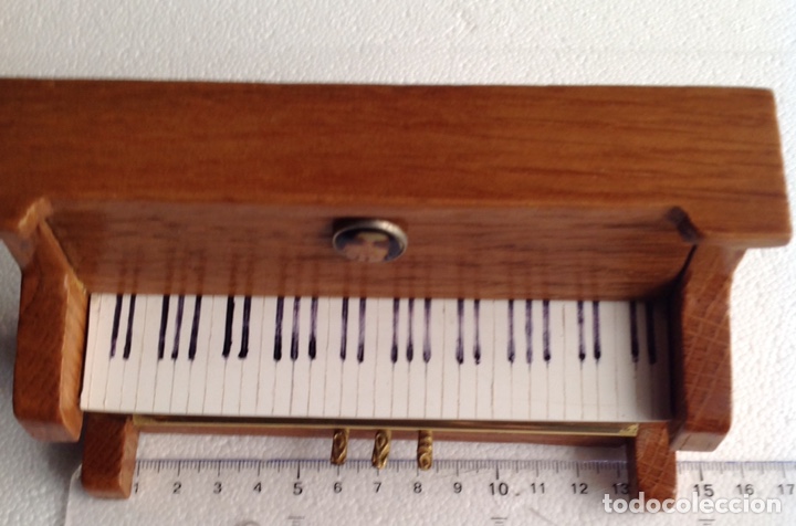 Casas de mu&ntilde;ecas: PIANO MADERA EN MINIATURA - Foto 21