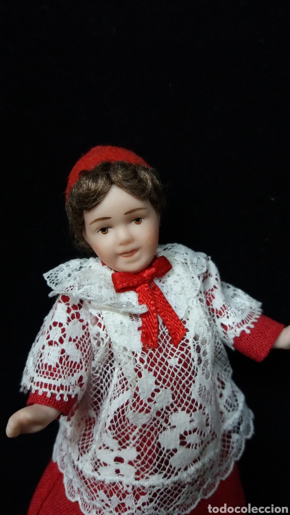 Casas de mu&ntilde;ecas: Monaguillo de porcelana - Foto 5