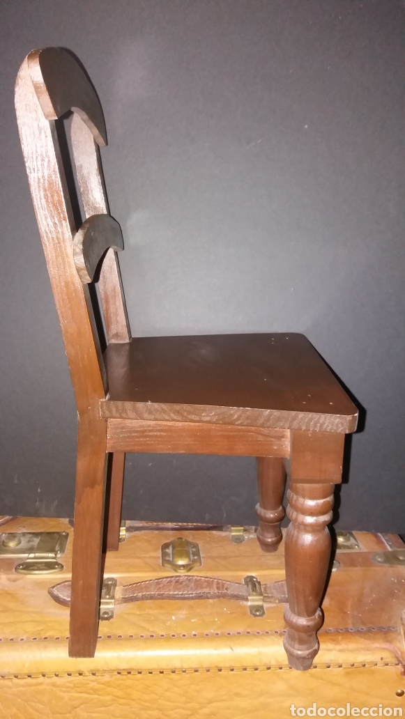 Casas de mu&ntilde;ecas: Silla para mu&ntilde;eca - Foto 2