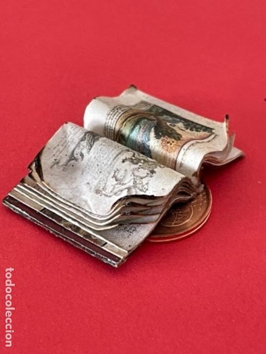 Casas de mu&ntilde;ecas: Libro medieval miniatura para casa de mu&ntilde;ecas - Foto 4