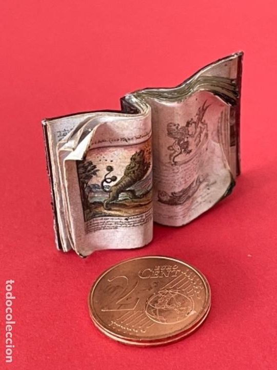 Casas de mu&ntilde;ecas: Libro medieval miniatura para casa de mu&ntilde;ecas - Foto 6