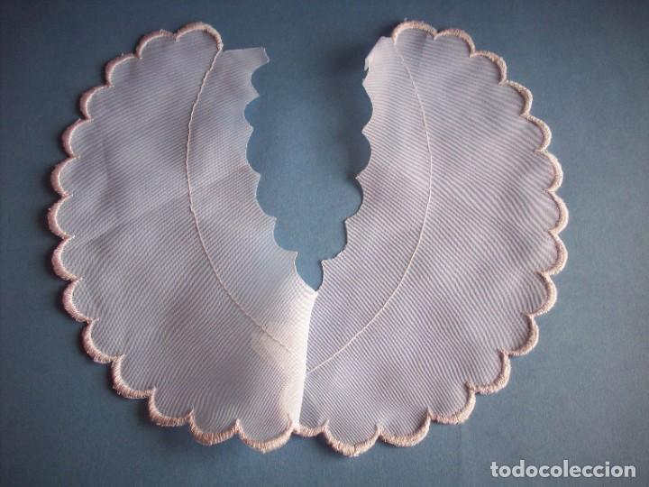 Casas de mu&ntilde;ecas: cuello con feston blanco 18x8cm - Foto 1