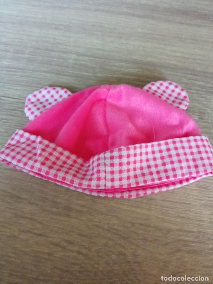 Casas de mu&ntilde;ecas: gorrito con orejitas 17x9cm - Foto 1