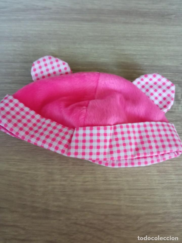 Casas de mu&ntilde;ecas: gorrito con orejitas 17x9cm - Foto 2