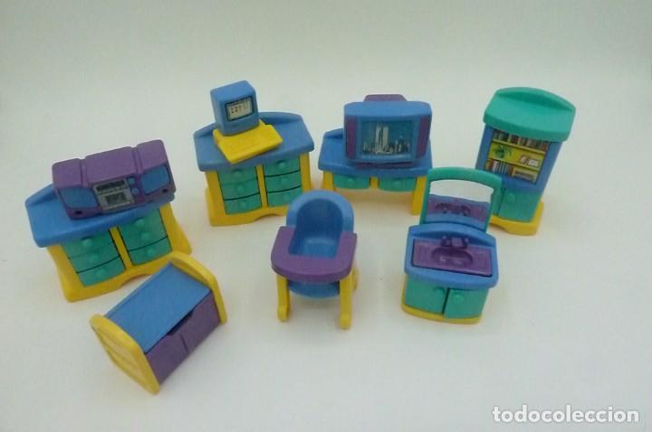 Casas de mu&ntilde;ecas: Lote muebles pl&aacute;stico casa mu&ntilde;ecas - Foto 5