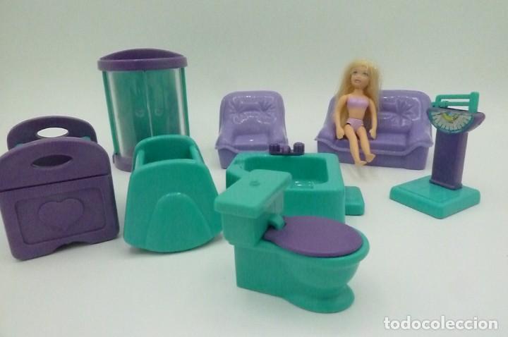 Casas de mu&ntilde;ecas: Lote muebles pl&aacute;stico casa mu&ntilde;ecas - Foto 3