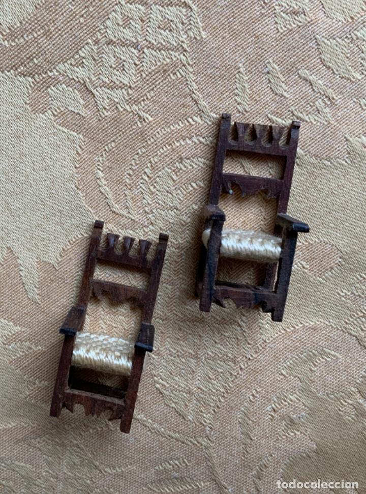 Casas de mu&ntilde;ecas: 2 SILLONES MINIATURA - Foto 2