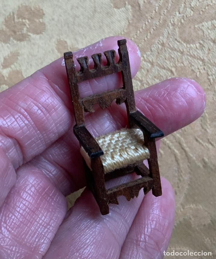 Casas de mu&ntilde;ecas: 2 SILLONES MINIATURA - Foto 3