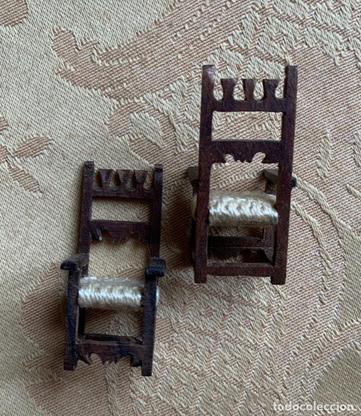 Casas de mu&ntilde;ecas: 2 SILLONES MINIATURA - Foto 5