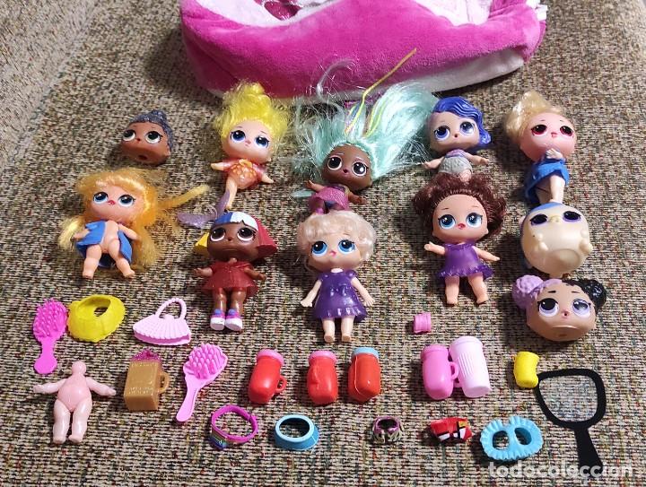 Casas de mu&ntilde;ecas: Lote de mu&ntilde;ecas lol y complementos - Foto 2