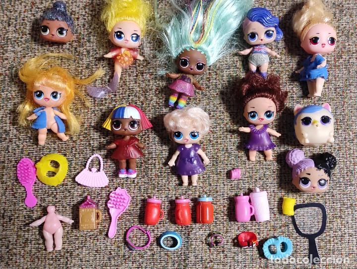 Casas de mu&ntilde;ecas: Lote de mu&ntilde;ecas lol y complementos - Foto 3