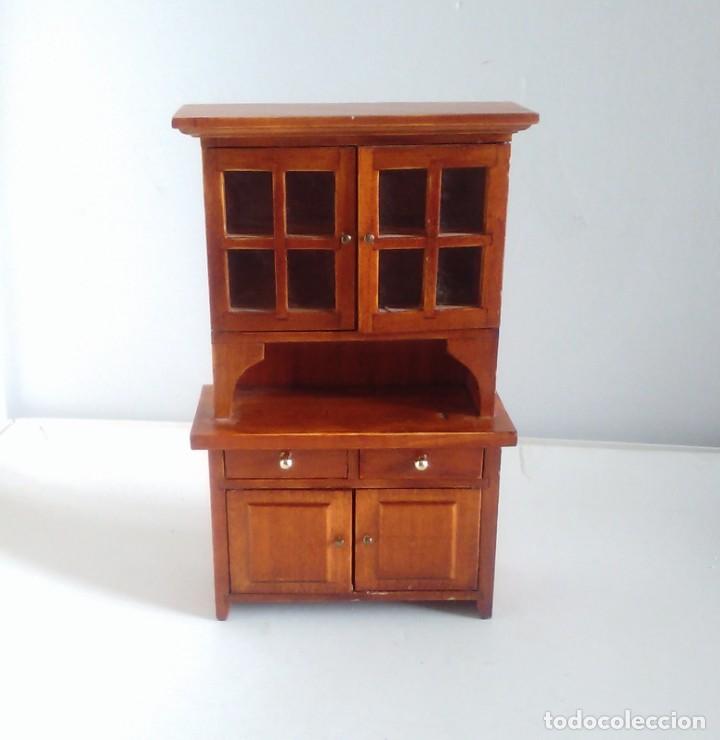 mueble caseta expositor de madera para miniatur - Compra venta en  todocoleccion