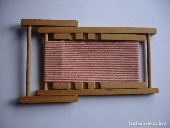Casas de mu&ntilde;ecas: HAMACA MADERA MU&Ntilde;ECAS 19 CM - Foto 2